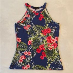 Derek Heart Hawaiian themed tank